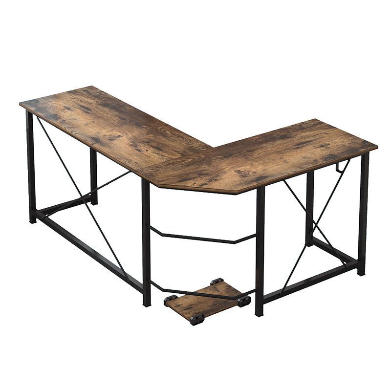 Source manufacturers corner simple plate L-type desktop computer desk corner office computer desk notebook home