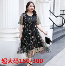 5522# GX夏季新品韩版宽松显瘦套装胖mm遮肚子时尚洋气减龄连衣裙