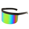 Rainbow big lens, sunglasses, fashionable sun protection cream