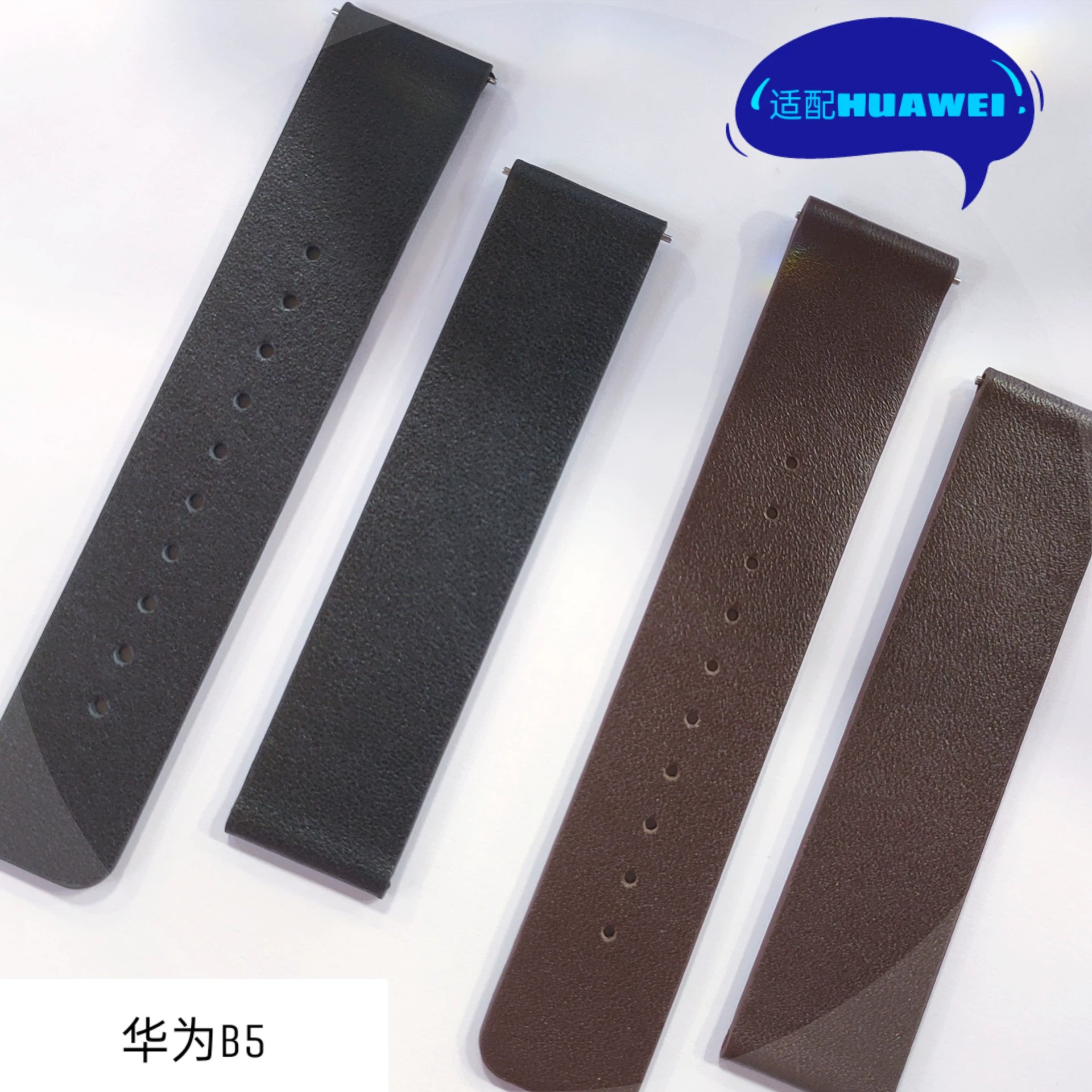 Фабричный оптовый ремешок для часов, черный коричневый ремешок для замены часов, складной ремешок с пряжкой, мужской и женский ремешок