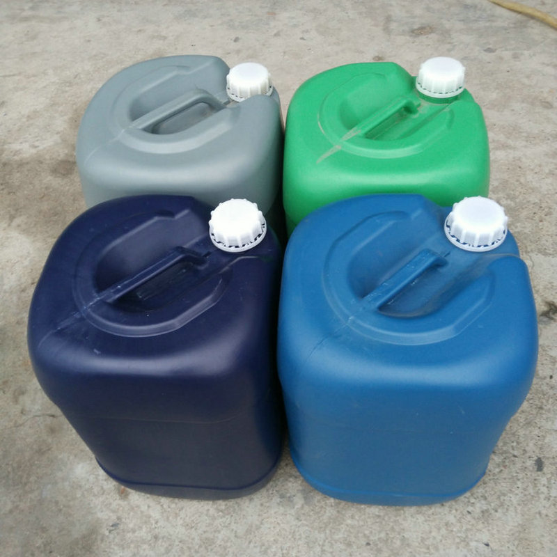 厂家直销20L升化工包装桶塑料桶20KG公斤小口蓝色胶桶方形化工桶