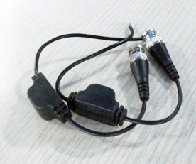 单路无源防水型双绞线传输器 无源防水300米双绞线 4/个量大从优