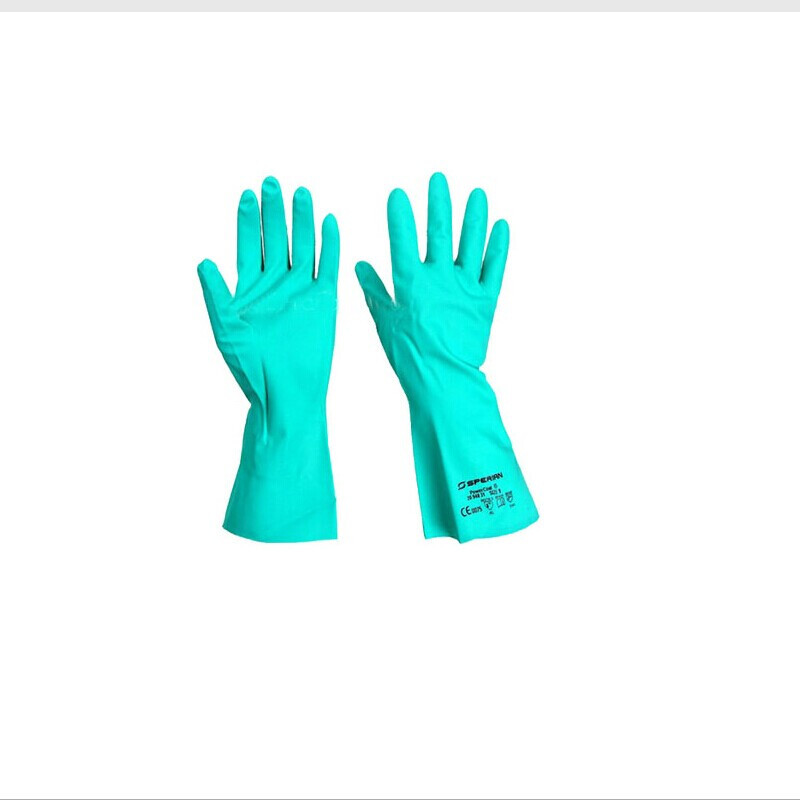正品霍尼韦尔斯博瑞安巴固2094831丁腈防化手套 防油耐酸碱手套