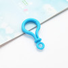 New thickened light bulb buckle acrylic color key ring DIY question mark gourd buckle handmade jewelry accessories material