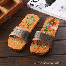 日本式傳統男士款足底按摩和服木屐男寬板木拖鞋 木底夾腳 人字拖