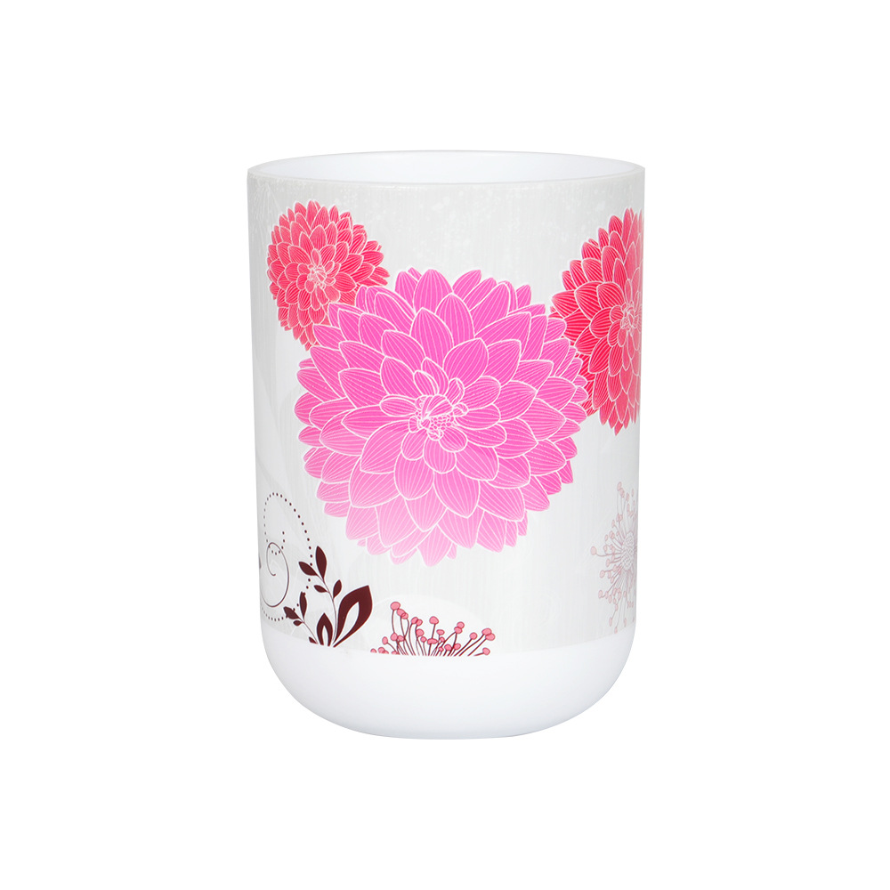 Impreso enjuague bucal taza hogar simple moda hogar plástico taza de lavado fábrica creativa venta al por mayor adultos cepillo de dientes taza