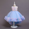 Children's dress, small princess costume, suit, piano performance costume, tulle