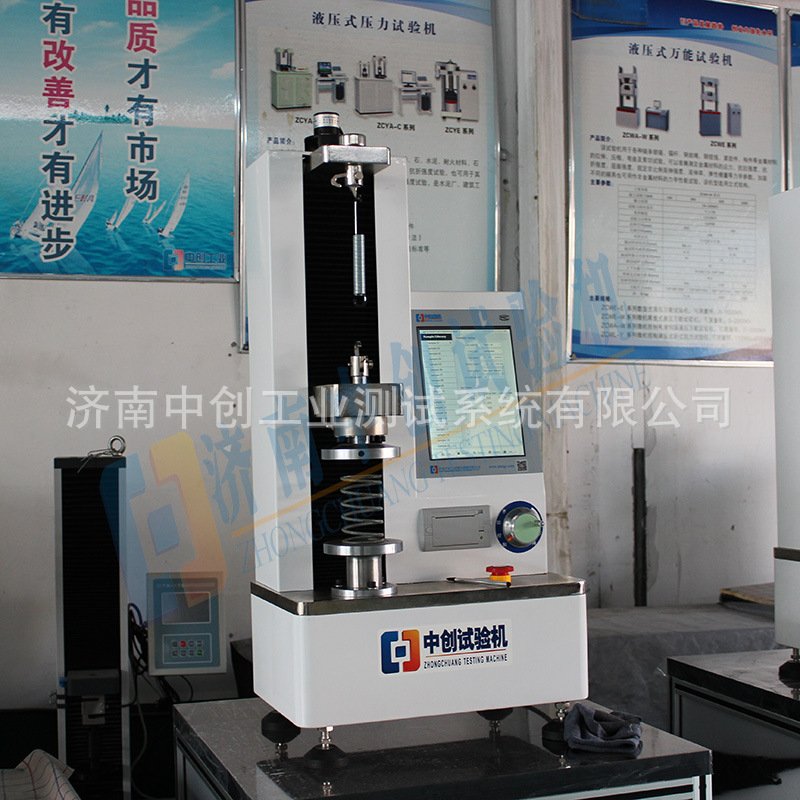 触摸屏弹簧拉压试验机