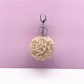 Chaveiro Fur Ball Curly Cute Bag Pingente Carro Plush Chaveiro Criativo Presente Acessórios Pingente 6