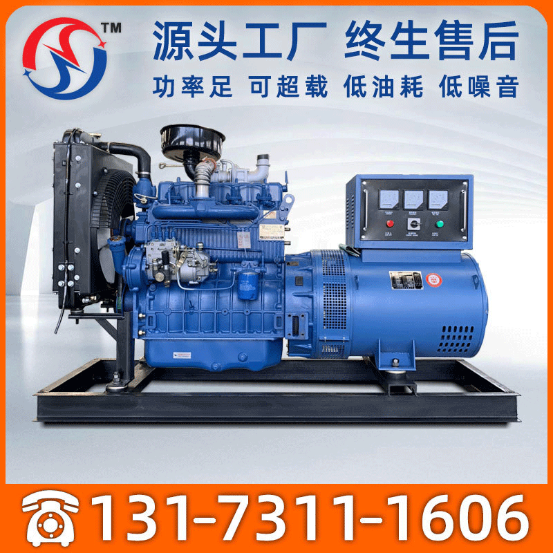 小型家用40kw千瓦柴油发电机 工厂养殖40千瓦足功率发电机组|ms
