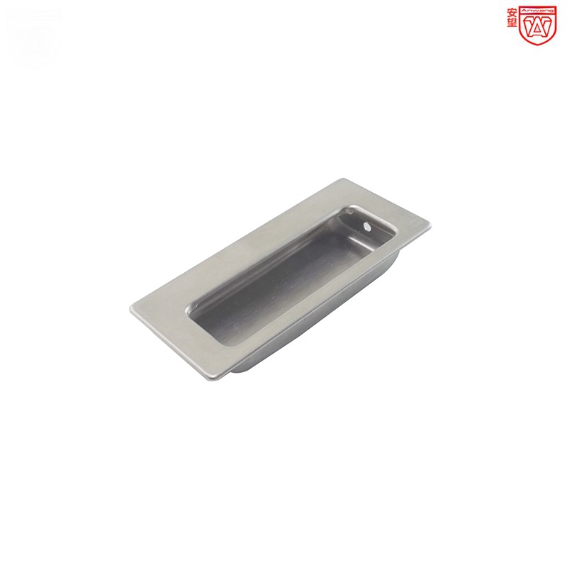 115 * 42mm acero inoxidable 304 mango de gabinete cajón armario puerta corredera oculta perno de mano mano empotrada mango de puerta