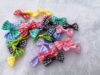 Small clothing with bow, accessory, multicoloured bow tie, children's clothing, 3×1.5cm