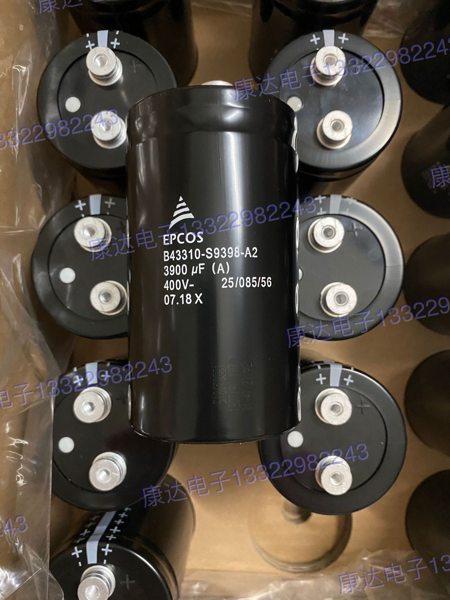 400v3900uf电容 EPCOS全新原装 B43310-A9398-M  B43310-S9398-A2