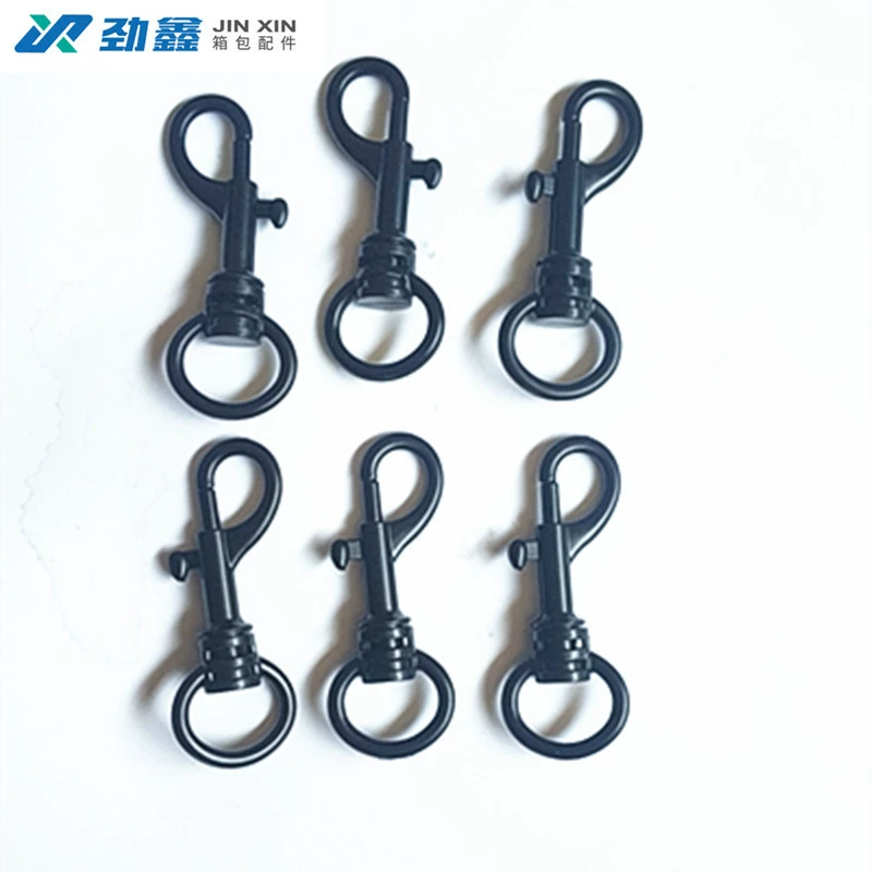 Крючок из цинкового сплава для багажа, электрофорез, черная пряжка для собаки, фурнитура, пряжка для домашних животных, крючок для омаров из цинкового сплава, оптовая продажа на складе