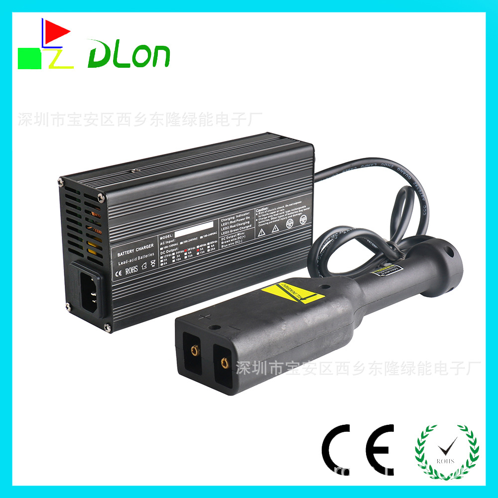 US 36V5A 平角头 高尔夫球车电池充电器 CE ROHS认证美规110V