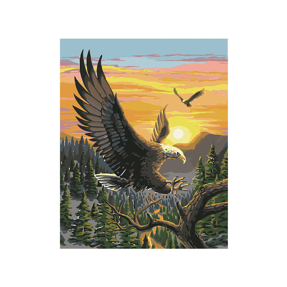 Noche ciudad DIY pintura al óleo digital fábrica al por mayor sin marco combinación apretado marco interior estilo más de 1 unidades entrega