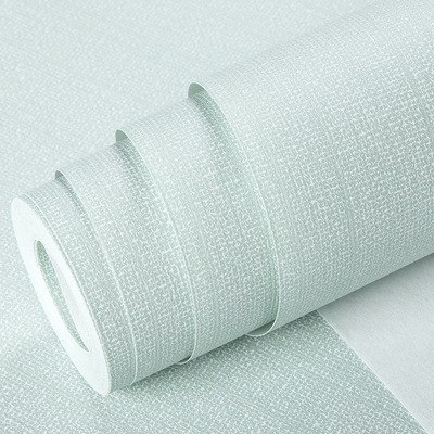 素色竖条纹家装墙纸无纺布客厅卧室简约现代壁纸北欧灰3D十字布纹