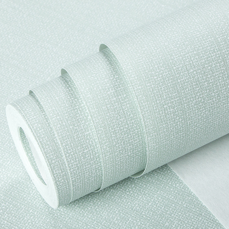 素色竖条纹家装墙纸无纺布客厅卧室简约现代壁纸北欧灰3D十字布纹