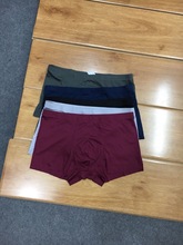 日单 高品质莫代尔男款平角内裤五色入