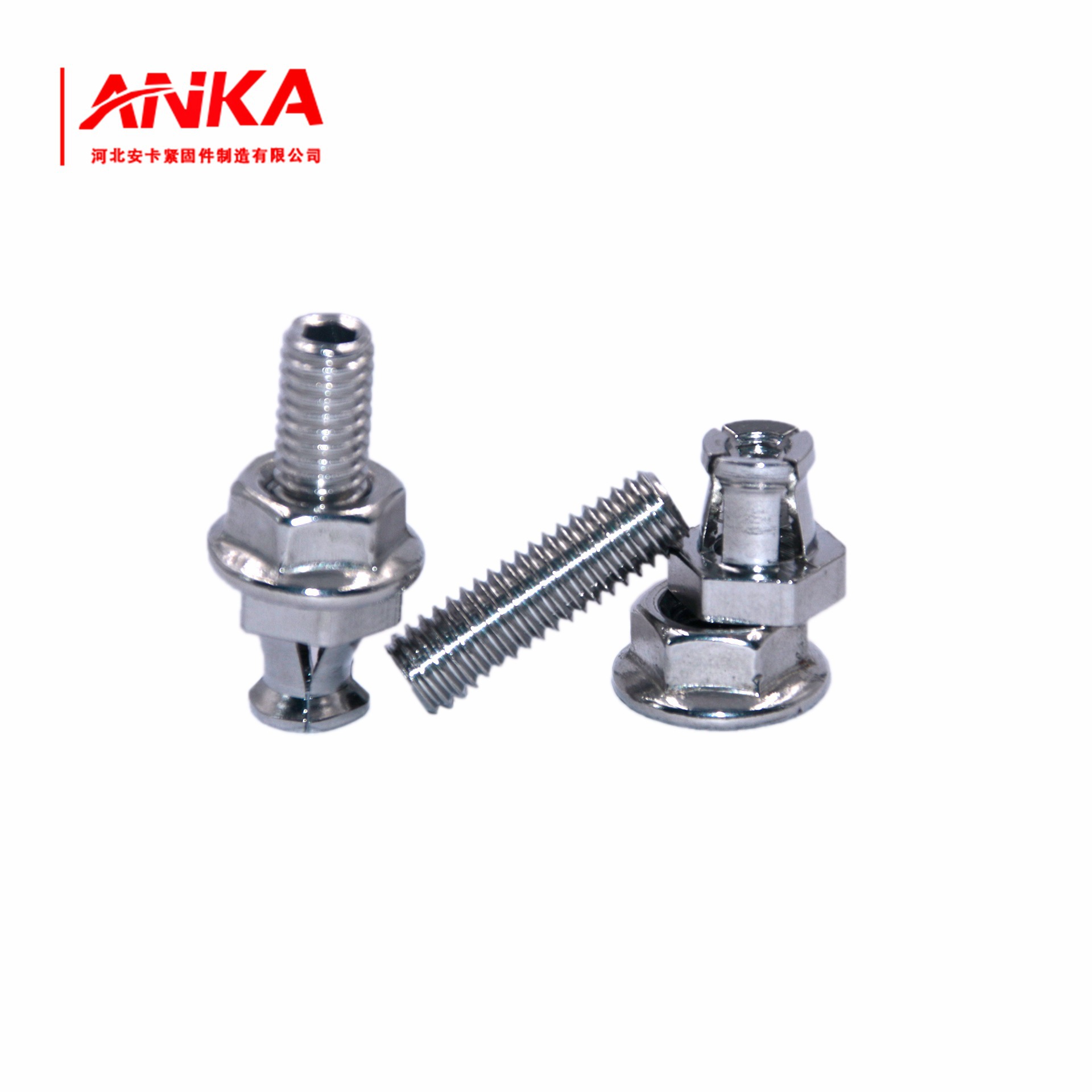 不锈钢旋进式背栓螺丝专业生产304幕墙配件抗震敲击式背栓