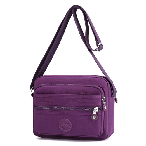 Women's Nylon Crossbody Bag  New Trendy Middle-Aged Women's Handbag Korean Style Casual Commute Shoulder Bag for Mothers Wholesale