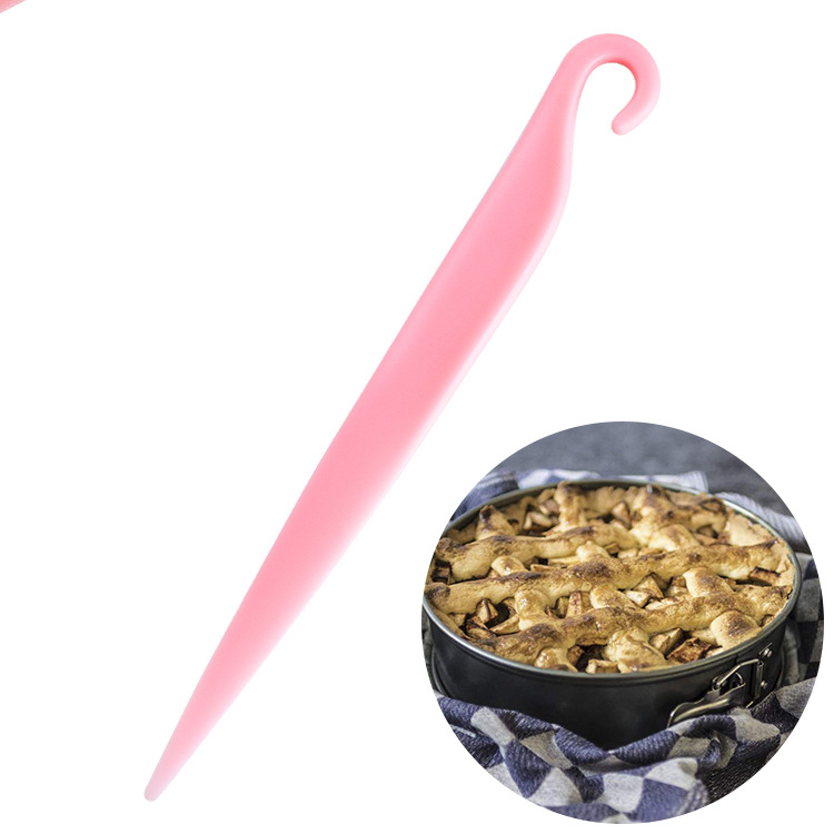 亚马逊跨境现货烘焙工具 塑料奶油刮刀 戚风蛋糕脱模刀脱模工具