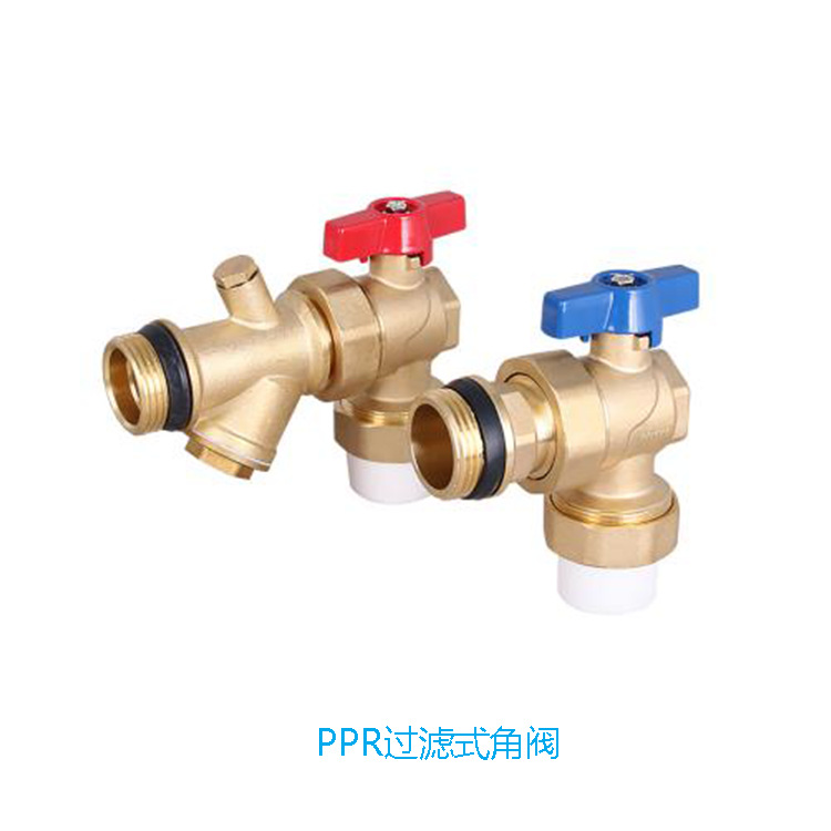 Manufactor wholesale Floor heating Water separator Globe valve household valve General valve ppr25 Outside the wire Filter valve All copper