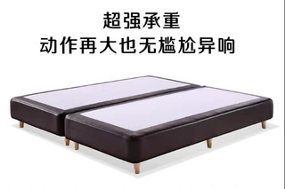 无靠背床架 床箱 现代简约双人1.8米实木 五星级酒店床体厂家供应