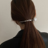 Modern metal universal Chinese hairpin, fashionable hairgrip, hair accessory, simple and elegant design