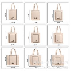 Original factory blank canvas bag creative 100% cotton shopping tote bag wholesale advertising logo printing canvas bag