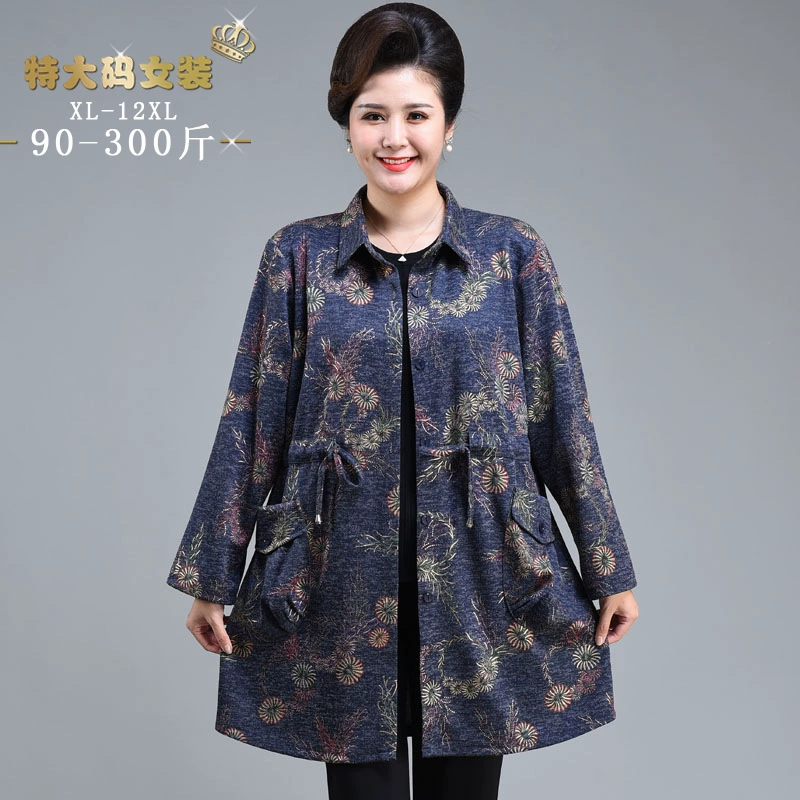 0533 пальто для женщин среднего возраста, платье для мамы, весна-осень, женская рубашка, Женская Новая ветровка