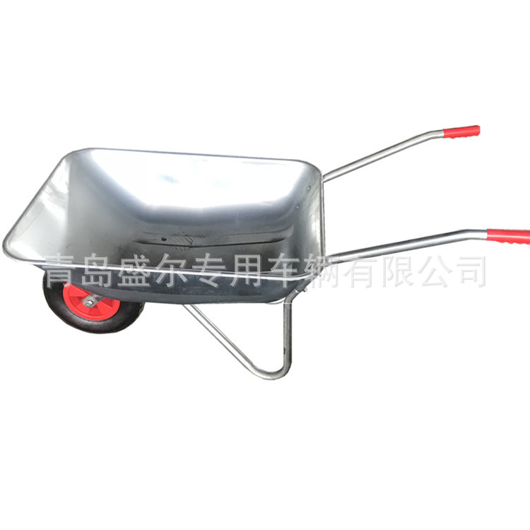 供应青岛独轮车胶南手推车花园手推车镀锌独轮小推车