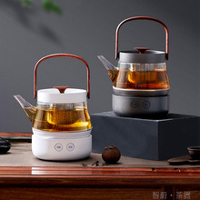 智蔚 玻璃电热煮茶壶恒温茶炉烧水壶 家用全自动智能小型煮茶器