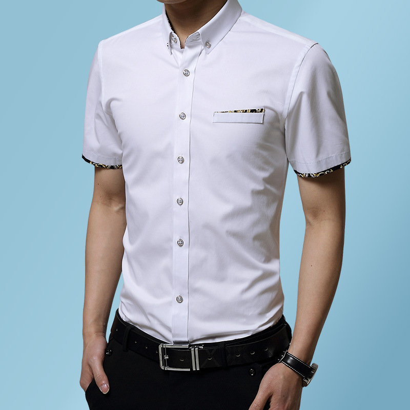 Chemise homme en coton - Ref 3443152 Image 15