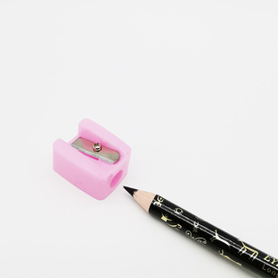 Wooden Rod eyebrow pencil eyeliner lip liner single hole pencil sharpener pencil sharpener cosmetic Pen pencil sharpener small hole pencil sharpener