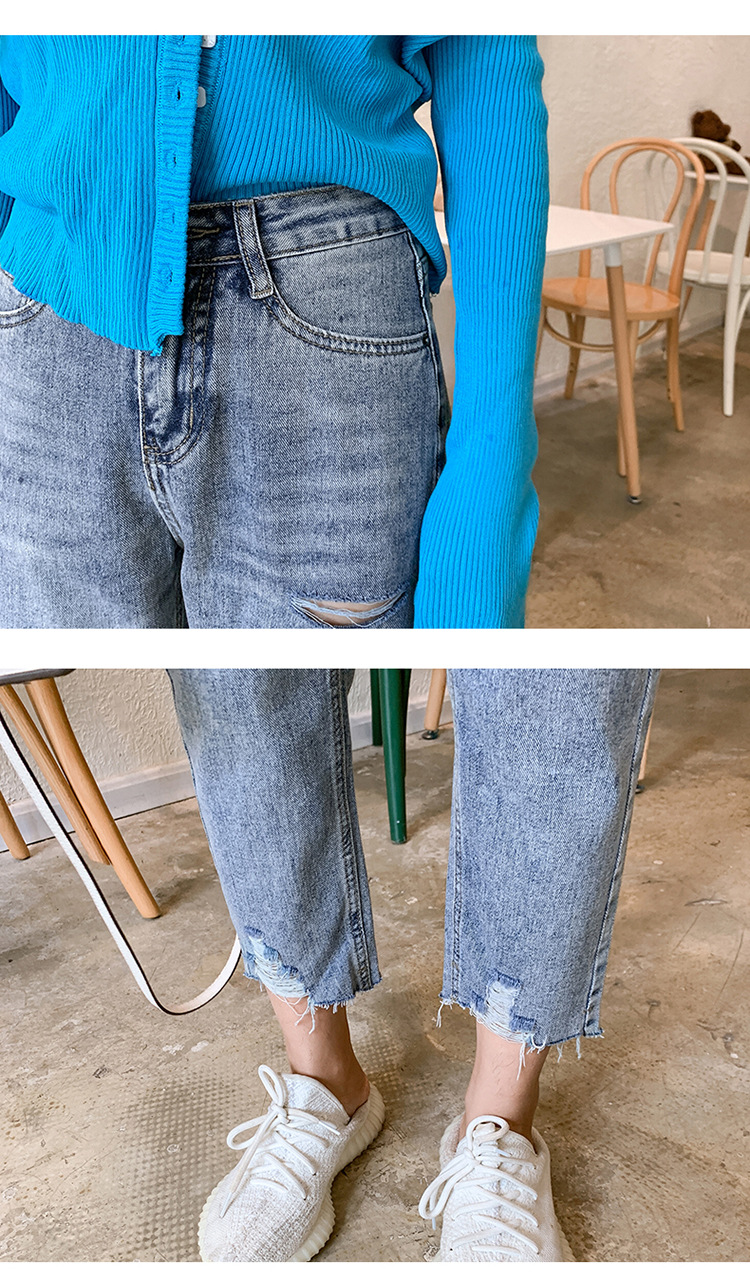 Pantalon léger femme en coton - Ref 3430260 Image 56