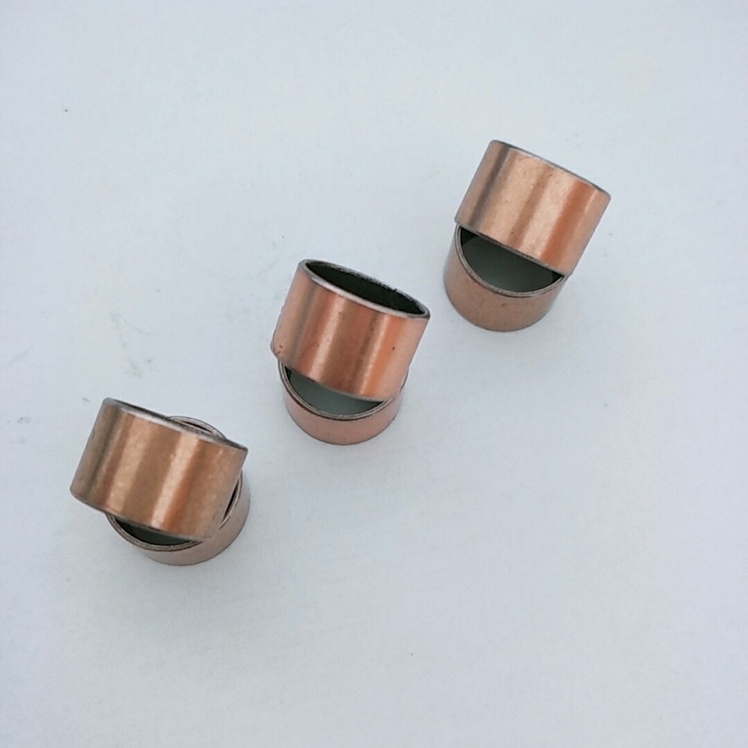 无油滑动轴承复合衬套SF-1锡直套自润滑轴套内径18/20/22/24/25mm