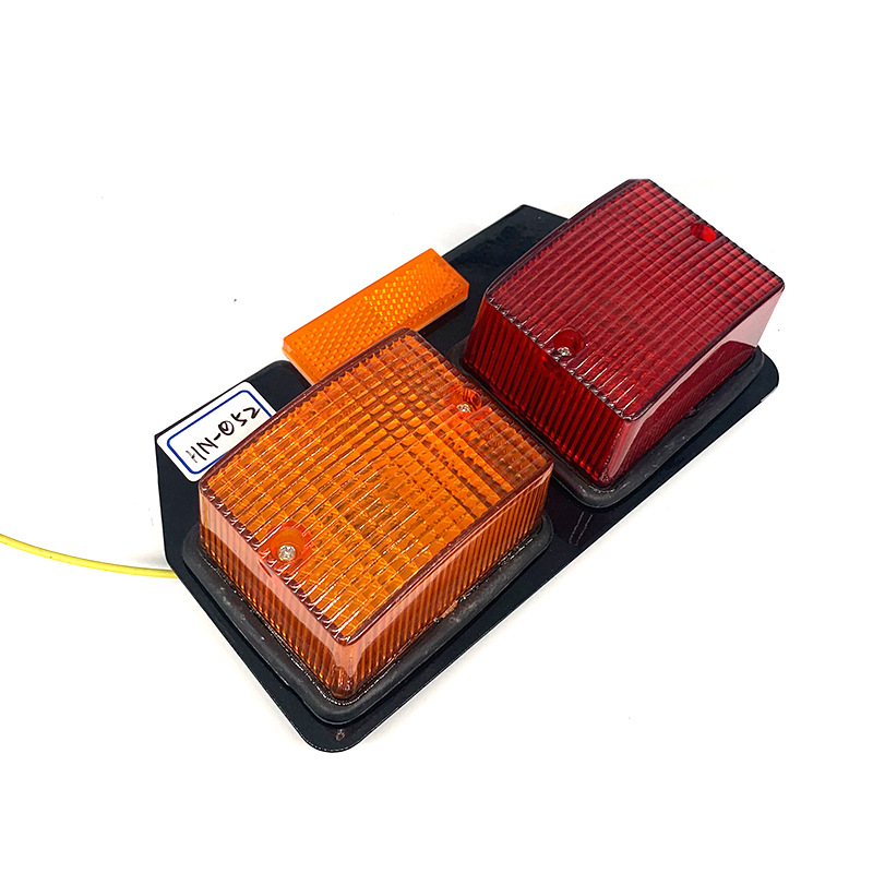 Luz lateral de camión universal camión luz lateral universal camión señal de giro luz trasera remolque luz lateral 12-24V