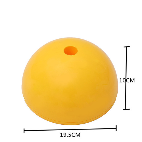 Cross-border hot sale Football training corner flag base manufacturer wholesale ABS round mouth sand filling sign pole water filling base