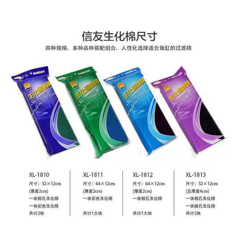 Оптовая Xinyou биохимический фильтр хлопковый фильтр маленький Оверлорд