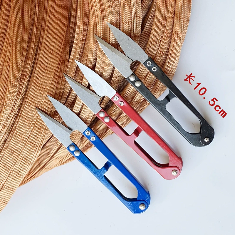 Бесплатная доставка ножницы из нержавеющей стали ножницы для пружинной пряжи портные ножницы Ножницы для вышивки крестиком маленькие ножницы U-образная Резьбовая головка