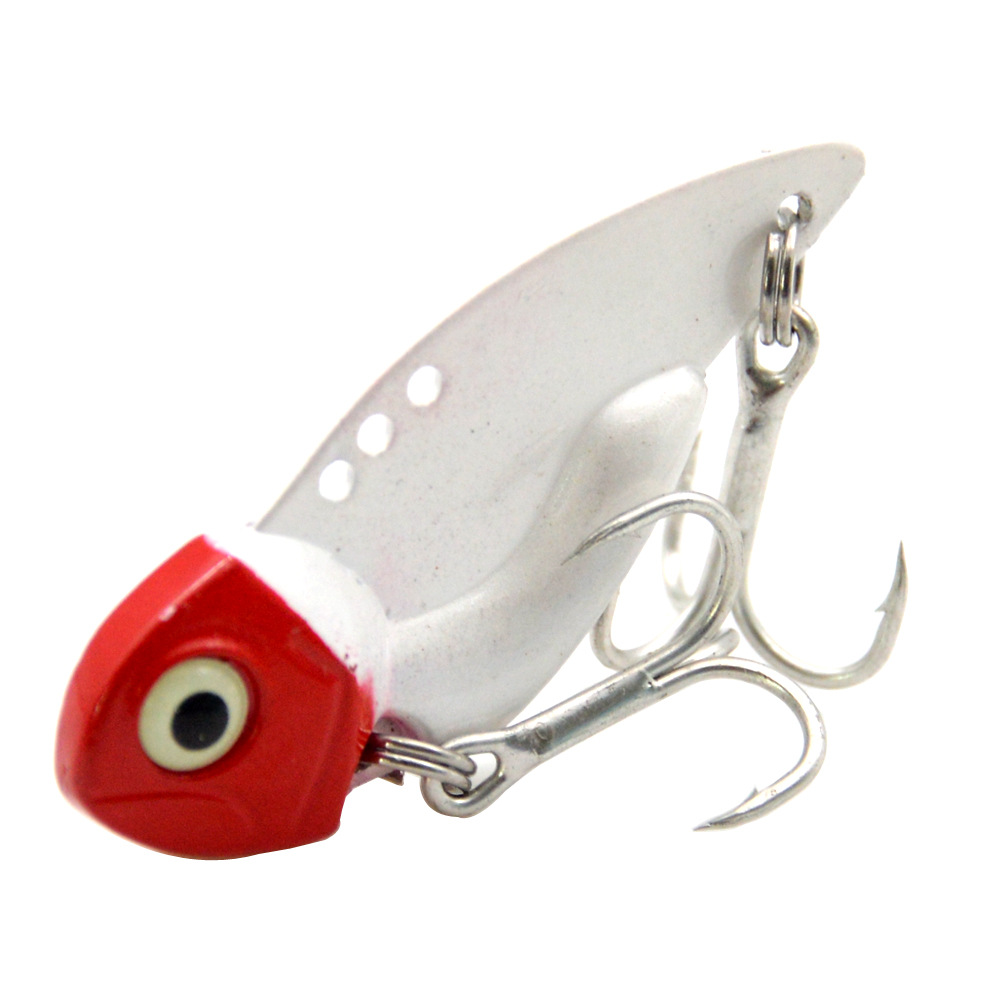 5 Colors Metal Blade Baits Spinner Blade Lures Fresh Water Bass Swimbait Tackle Gear