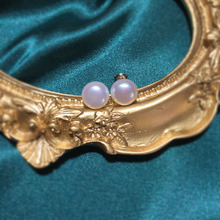 s925银淡水珍珠耳钉妈妈母亲节礼物ins小众轻奢珍珠饰品批发