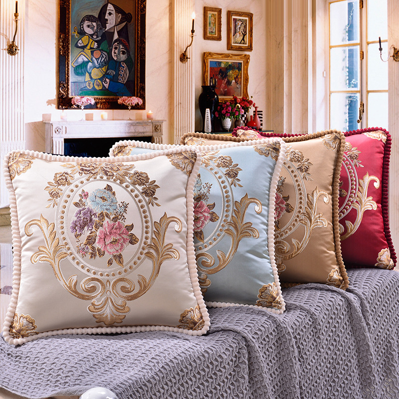 Tongyuan European-style sofa pillow, off...