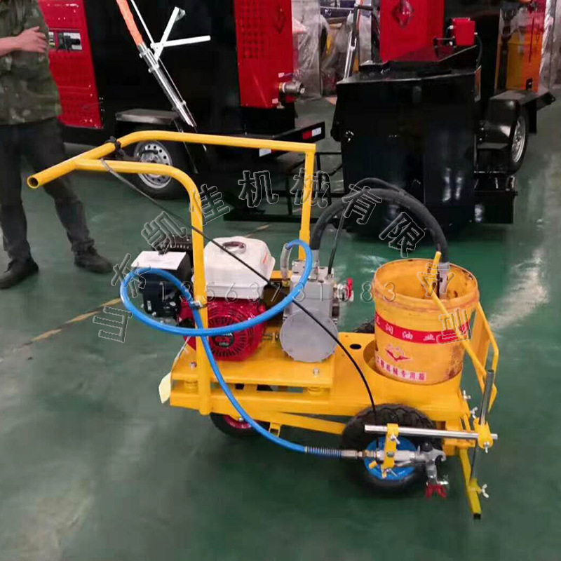 冷喷划线机 手推是高压冷喷划线机工厂划线机无气喷涂机 凯佳直供