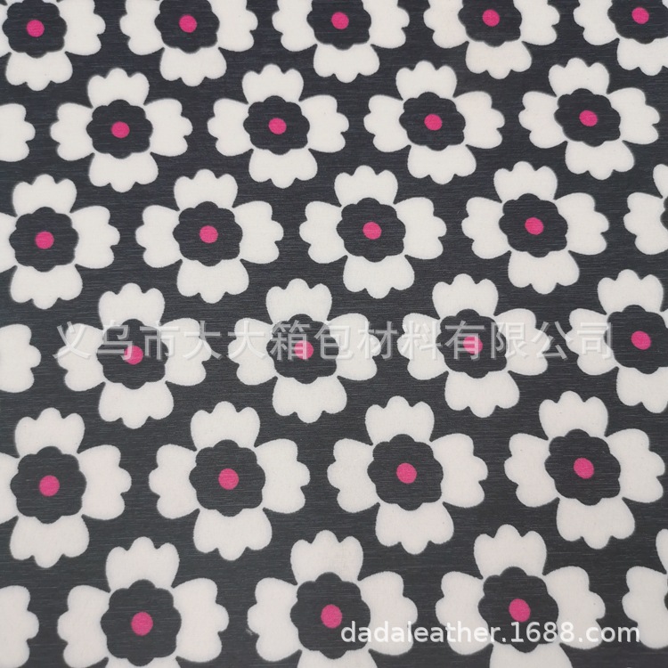 Korean velvet printed [minimum order quantity of one piece] Factory direct sales of outer packaging fabrics for bags, cosmetic bags, trolley cases, etc detail image 4