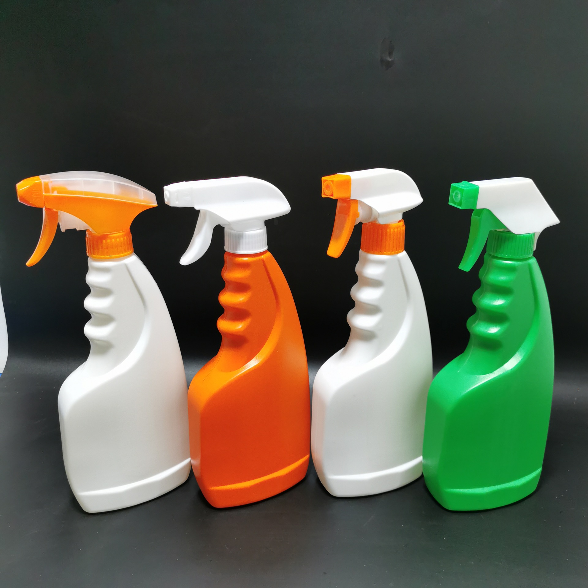 500ml 폼 클리너 스프레이 병 녹색 우산 주방 오일 얼룩 청소 스프레이 병 500ml 휴대용 플라스틱 물뿌리개