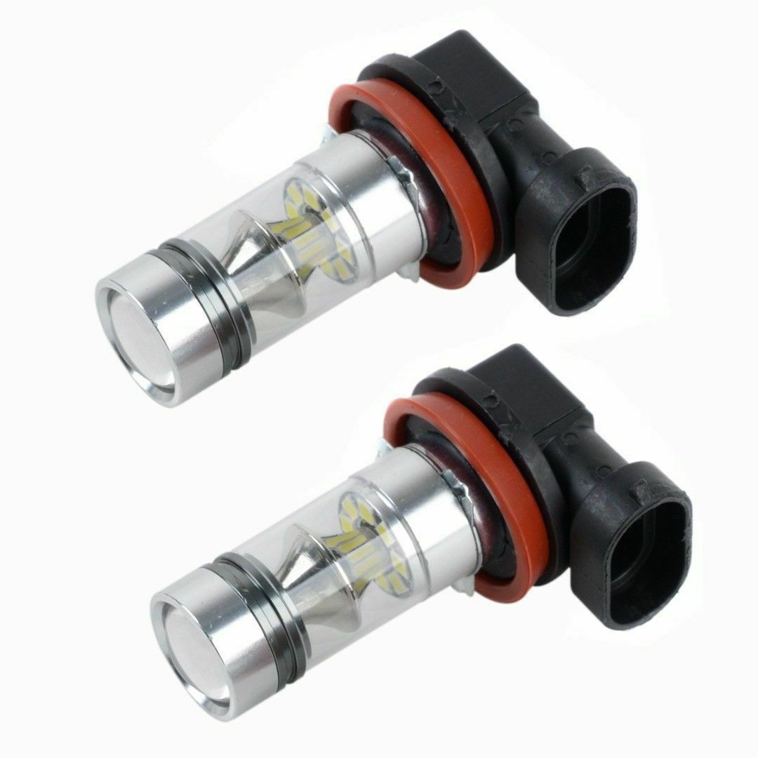 Lámpara de niebla de automóvil 100W H8 / H9 / H11 8000K Ice Blue Fog Light