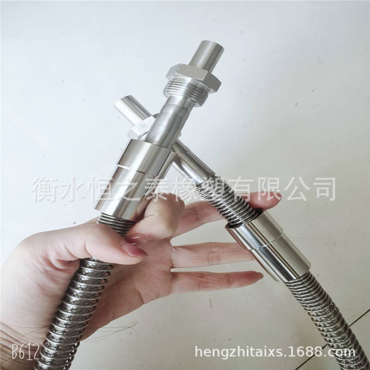 液氮 液氧不锈钢 气体金属软管 抗震 可弯曲波纹管钢厂 电厂用