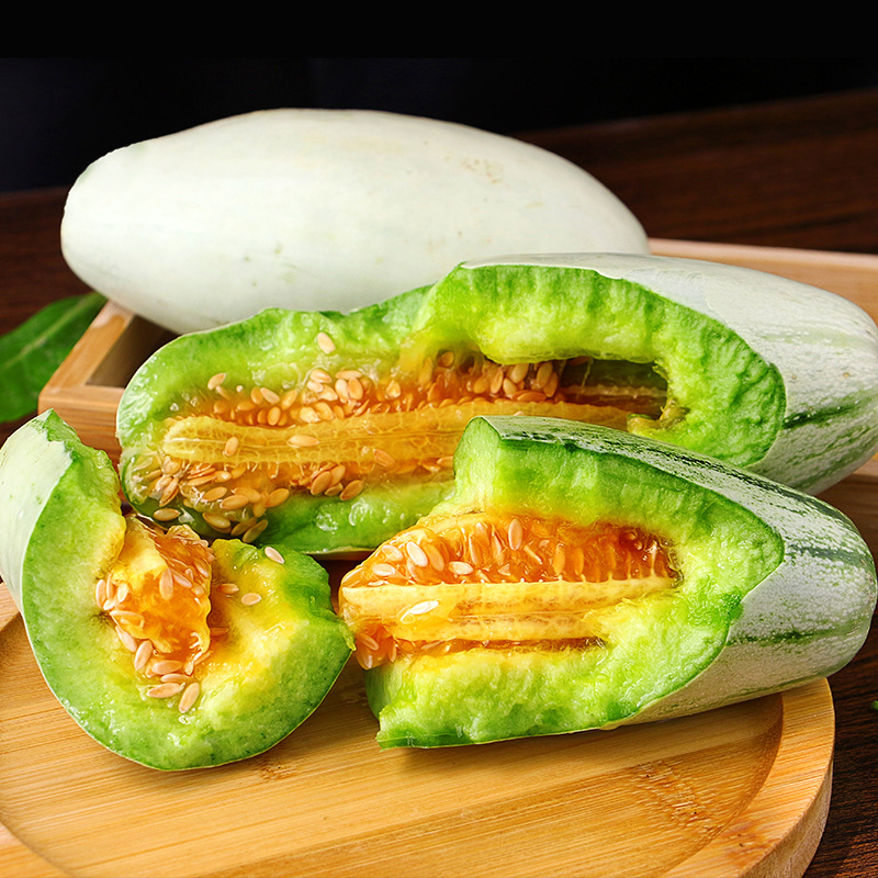 Shandong melon[Bo Yang 61 ]fruit fresh Now pick Now send Season FCL 5 Crispy Melon